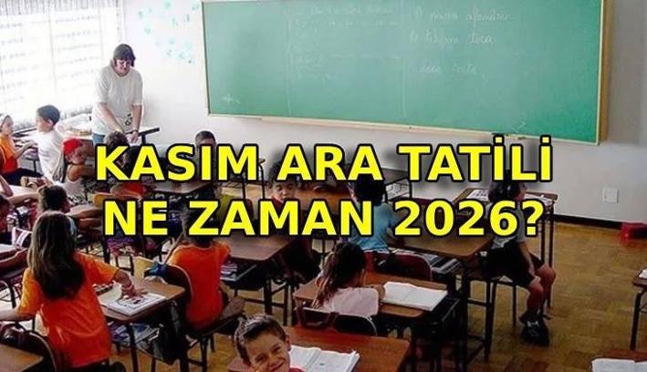 KASIM ARA TATİLİ NE ZAMAN 2026? | İlk ara tatil kaç gün sürecek? İşte MEB 2026-2027 çalışma takvimi ve ara tatil tarihleri