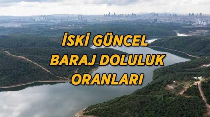 Sağanak yağış sonrası İstanbul barajları kritik seviyenin üzerine çıktı! İSKİ 18 Ekim Pazar güncel baraj doluluk oranları…