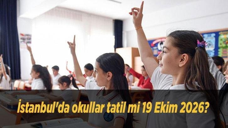 İstanbul’da yarın okullar tatil mi 19 Ekim 2026? Vali Davut Gül açıkladı! Pazartesi İstanbul’da okul var mı, yok mu?