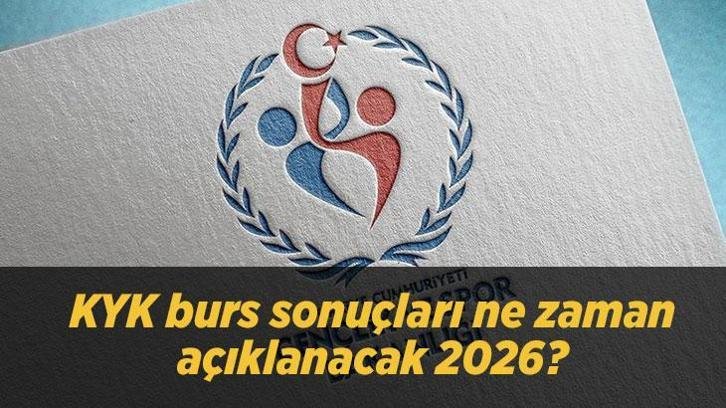 KYK burs sonuçları ne zaman açıklanacak 2026? GSB 2026-2027 burs ve kredi başvuru sonuçları açıklandı mı? e-Devlet sorgulama ekranı!