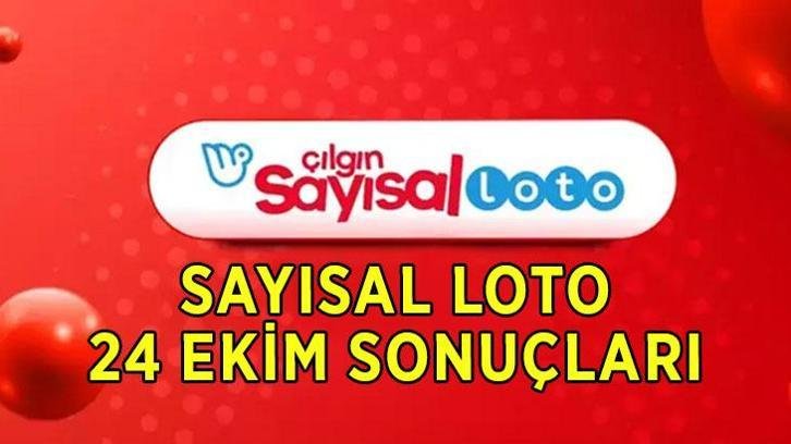 SAYISAL LOTO ÇEKİLİŞ SONUÇLARI EKRANI 24 EKİM! Çılgın Sayısal Loto sonuçları açıklandı mı? Sayısal Loto kazandıran numaralar nereden sorgulanır?