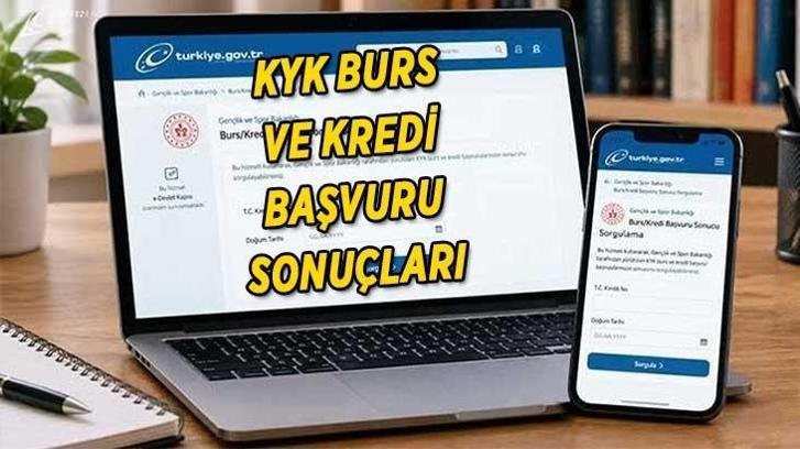 KYK burs ve kredi başvuru sonuçları ne zaman açıklanacak? e-Devlet KYK burs ve kredi başvuru sonucu sorgulama ekranı