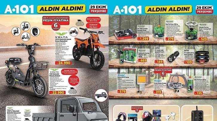 29 EKİM A101 ALDIN ALDIN AKTÜEL KATALOĞU! A101 Aldın Aldın 29 Ekim Perşembe aktüel kataloğunda hangi ürünler satışa çıkacak? Elektrikli Çelik Çay Makinesi, Doğrayıcı, El Mikseri, Çakmaklı Kartuş Pürmüz Seti