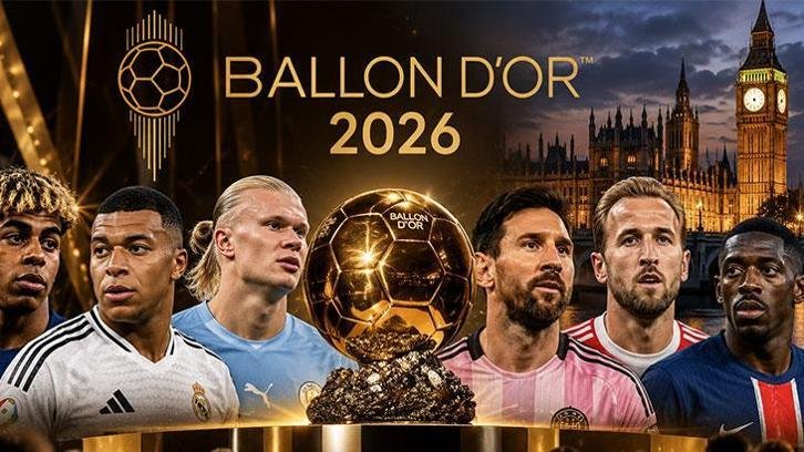 Ballon d’Or 2026 hangi kanalda, saat kaçta? Altın Top ödül töreni ne zaman, nerede yapılacak? İşte adaylar!