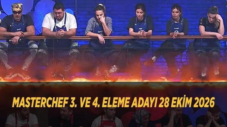 MASTERCHEF 3. VE 4. ELEME ADAYI 28 EKİM 2026 | MasterChef dokunulmazlık oyununu kim kazandı, potaya kim girdi?
