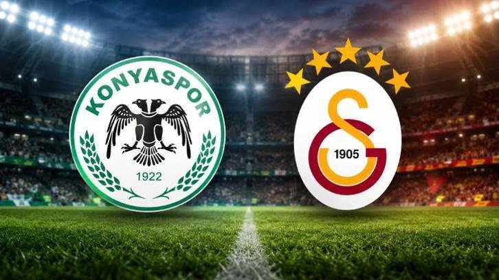 KONYASPOR GALATASARAY MUHTEMEL İLK 11’LER Konyaspor – Galatasaray maçı hangi kanalda, nereden izlenir, saat kaçta yayınlanacak?